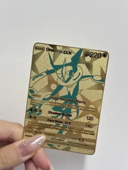 Greninja GX HP220 Metal POKEMON Card-Collectible Gift Display！ - Image 1