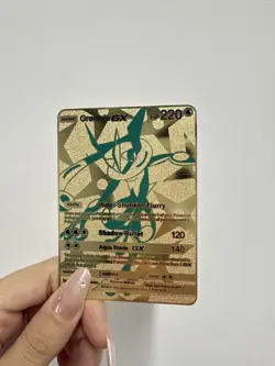 Greninja GX HP220 Metal POKEMON Card-Collectible Gift Display！ - Image 1