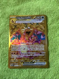 Pokemon TCG Charizard EX Hyper Rare Holo Card 228/197 Sv03: Obsidian Flames - Image 1