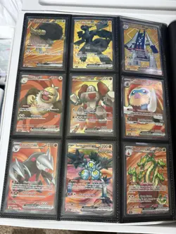 Pokemon TCG Binder Full of Pokemon Cards in English, Japanese, IRs, Holos NM - Image 5