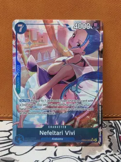 ONE PIECE Card Game - NEFELTARI VIVI EB04-025 - ALT ART - ENGLISH - Image 1