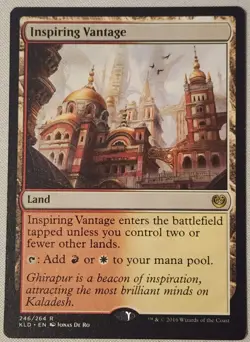 MTG Magic [x1] Inspiring Vantage [x1] Kaladesh M/NM - Image 1
