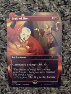 Braid of Fire (2307) Avatar Secret Lair Drop SLD MTG - NM Regular - Image 1