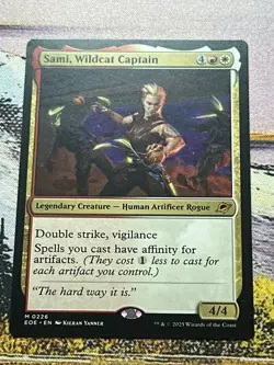 #226 Sami, Wildcat Captain NM 2025 MTG Edge of Eternities - Image 1