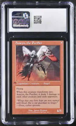 ARCHANGEL AVACYN Innistrad Remastered Retro Frame Mythic CGC 10 MTG - Image 2