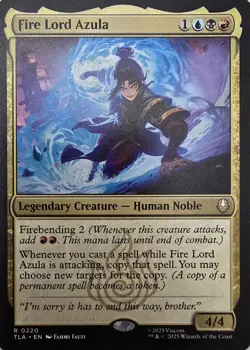 MTG Fire Lord Azula Commander Deck ATLA EDH- Spell Copy, Tokens & Firebending! - Image 1