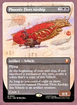 2025 Magic the Gathering Phoenix Fleet Airship - Image 1