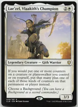 Lae'zel, Vlaakith's Champion 29 Rare Commander Legends: CLB NM MTG - Image 1