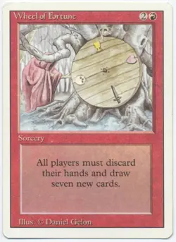 MTG Wheel of Fortune Revised Edition LP - Image 1
