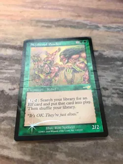 1x Foil Skyshroud Poacher mtg Nemesis Damaged DMG - Image 3
