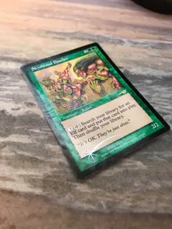 1x Foil Skyshroud Poacher mtg Nemesis Damaged DMG - Image 5