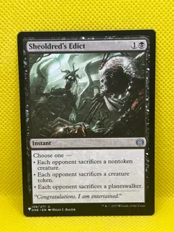 MTG Sheoldred's Edict - The List - Mystery Booster 2 - Regular - Image 1