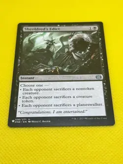 MTG Sheoldred's Edict - The List - Mystery Booster 2 - Regular - Image 2