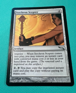 Isochron Scepter - Mirrodin - MTG - Magic the Gathering - Image 1