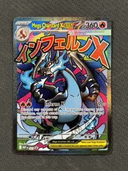 Mega Charizard X EX MEP 023 UPC Black Star Promo MINT Pokemon Card Pokemon TCG - Image 1