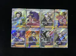 2025 Pokemon TCG Japanese Larry Mago Savaro Piers Poppy SR Holo Lot*8 -VW13 - Image 1