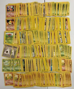 Pokemon Vintage Lot of 600+ Rares Common Uncommon Base Jungle Fossil HP/MP/EX/NM - Image 1