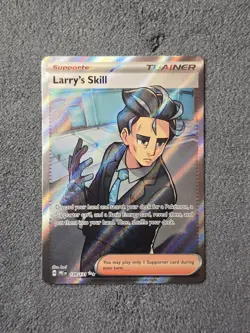 Larry's Skill 139/131 Ultra Rare SV: Prismatic Evolutions Pokemon TCG NM - Image 1