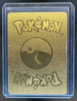 2025 Pokemon V Evolution Charizard V Gold Foil Fan Art Card #SMP26 - Image 2