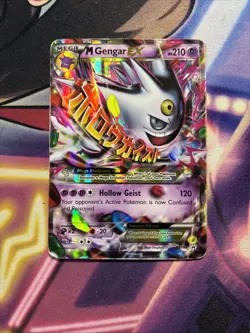 Mega Gengar EX - XY166 - Pokemon XY Promo Ultra Rare Card HP - Image 1