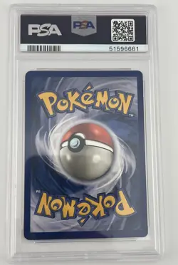 1999 POKEMON BASE SET UNLIMITED #38 POLIWHIRL PSA 8 Near Mint - Image 2
