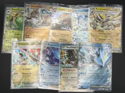 Pokemon Card Lot TCG 18 OFFICIAL Cards + EXs and Vs - NM - Image 2