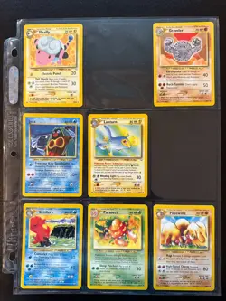 Pokemon Neo Revelation Near Complete Common/Uncommon Set LP-NM - Image 3