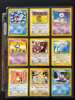 Pokemon Neo Revelation Near Complete Common/Uncommon Set LP-NM - Image 5