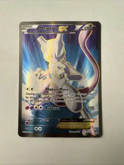 Mewtwo EX Full Art 157/162 Pokemon Breakthrough Ultra Rare English NM - Image 1