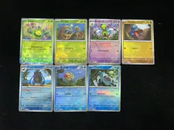 2025 Pokemon TCG Japanese Festivals Terastal Bramblin Master Ball Lot*7 -VW13 - Image 1