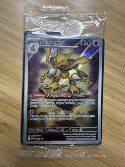 Alakazam 009 Pokemon Mega Evolutions ETB Promo Sealed Alakazam - Image 1