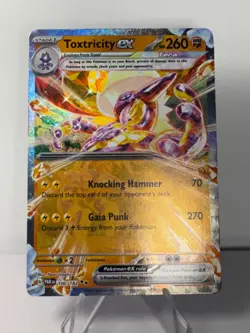 Pokemon TCG Toxtricity ex 100/182 Pokemon SV04: Paradox Rift NM - Image 1