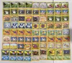 Pokemon Vintage Lot of 500+ Common Uncommon Jungle Fossil Neo Base HP/MP/EX/NM - Image 3