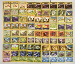 Pokemon Vintage Lot of 500+ Common Uncommon Jungle Fossil Neo Base HP/MP/EX/NM - Image 5