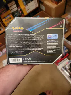 Crown Zenith Tin Galarian Articuno SWSH Pokemon TCG 5 Packs - Image 2
