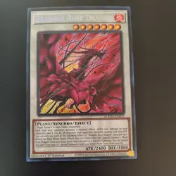 Bramble Rose Dragon DOOD-EN039 (Secret Rare) - 1st Edition Yu-Gi-Oh TCG - Image 1