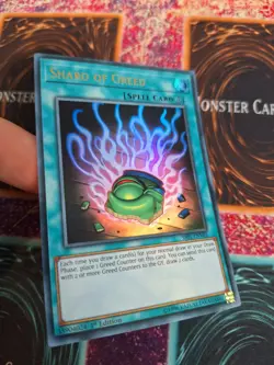 Yugioh Shard of Greed SS01-ENV01 Ultra Rare 1st Edition Near Mint - Image 2