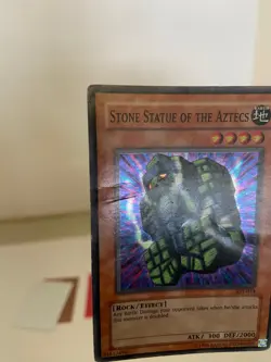 x3 STONE STATUE OF THE AZTECS AST-014 Super Rare | 2 UNLIMITED, 1st EDITION | HP - Image 4