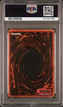 2002 YU-GI-OH! STARTER DECK: KAIBA 1ST EDITION #038 REINFORCEMENTS PSA 8 - Image 2