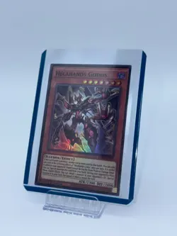 Yu-Gi-Oh! Hecahands Godos PHRE-EN003 Phantom Revenge Super Rare - Image 1