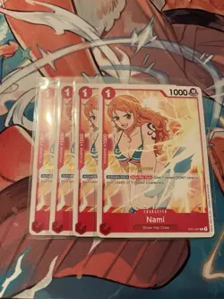 Nami ST01-007 Super Pre-Release Playset Starter Deck 1 Straw Hat Crew One Piece - Image 1