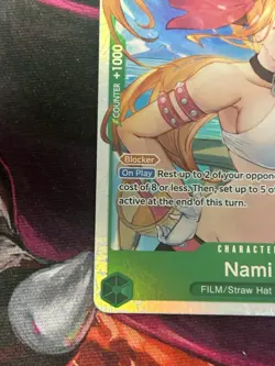 One Piece. Nami OP14-031 SR. THE AZURE SEA'S SEVEN. ENGLISH - Image 5