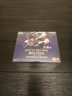 One Piece TCG - OP10 Royal Blood Booster Box, New & Sealed - Image 1