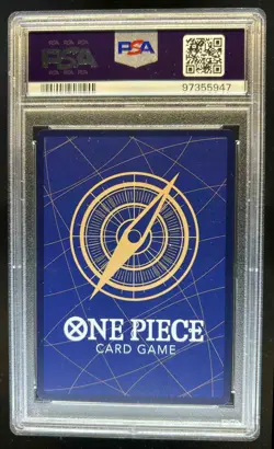 One Piece Japanese Two Legends Jewelry Bonney Special Alt Art #ST02-007 PSA 10 - Image 2