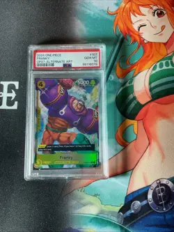 Franky OP07-107 PSA 10 Alt Art 500 Years in the Future 2024 One Piece English - Image 1