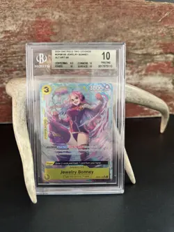 BGS 10 PRISTINE Jewelry Bonney Alt Art #OP08-105 Two Legends English One Piece - Image 1