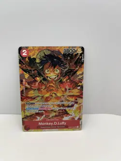 Monkey.D.Luffy (SR) OP01-024 Romance Dawn One Piece Alternate Art NM - Image 1