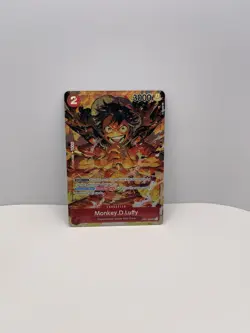Monkey.D.Luffy (SR) OP01-024 Romance Dawn One Piece Alternate Art NM - Image 2