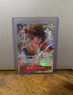 One Piece TCG Monkey.D.Luffy (Alternate Art) OP12-015 Legacy Of The Master Foil - Image 1