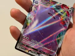 Pokemon TCG Ditto VMAX Shining Fates Holo Ultra Rare Card 051/072 - Image 1